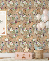 Deer and Bunny Wallpaper